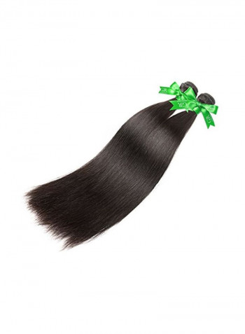 Straight Hair Extension Natural Black 18inch