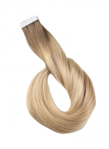 Tape-in Remy Human Hair Extension Blonde 16inch