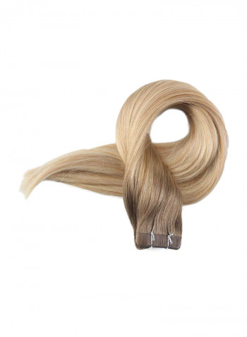 Tape-in Remy Human Hair Extension Blonde 16inch