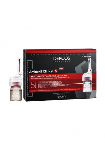 Dercos Aminexil Clinical 5 Men 21 Monodoses