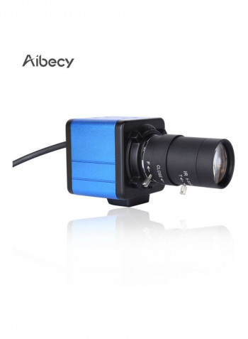 Full HD Webcam With Microphone 8.8x5x5centimeter Blue/Black