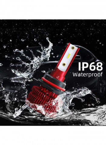 2-Piece Car LED Headlight Bulb