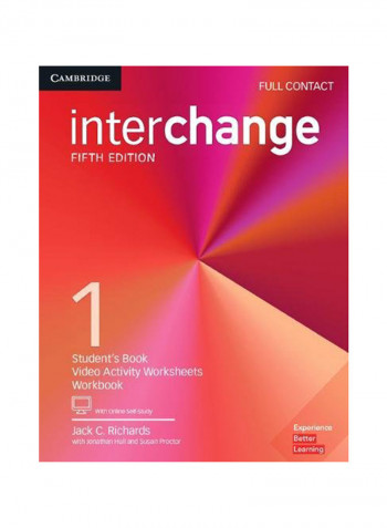 Interchange Level 1 Full Contact with Online Self-Study Paperback 5