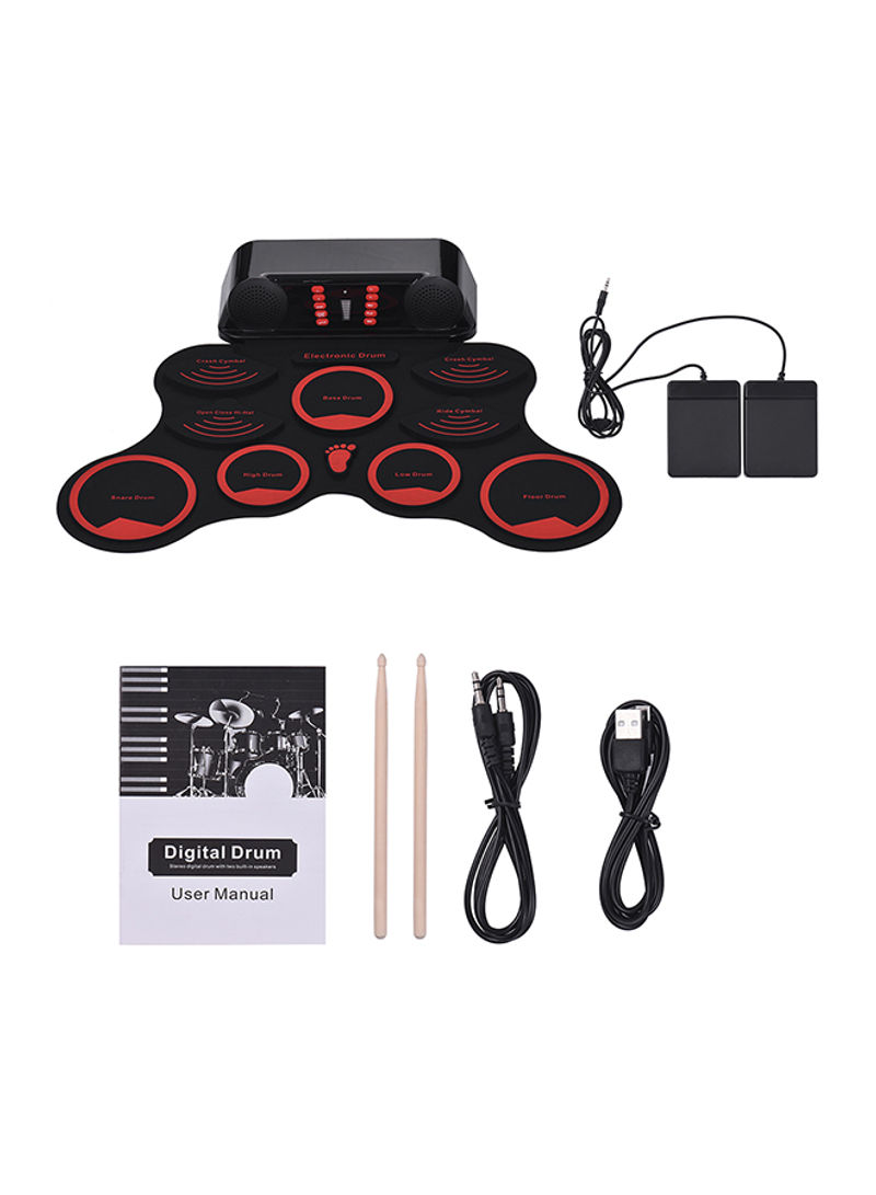 Digital Roll-up Electronic  Drum Pad Set