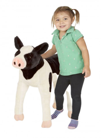 Lifelike Stuffed Giant Calf 8842