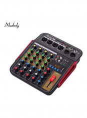 TM4 Digital 4-Channel Audio Mixer Compact Studio System