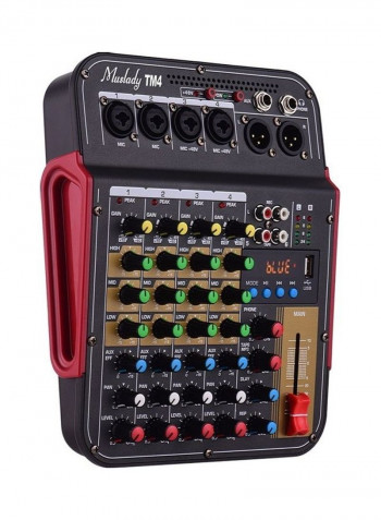 TM4 Digital 4-Channel Audio Mixer Compact Studio System