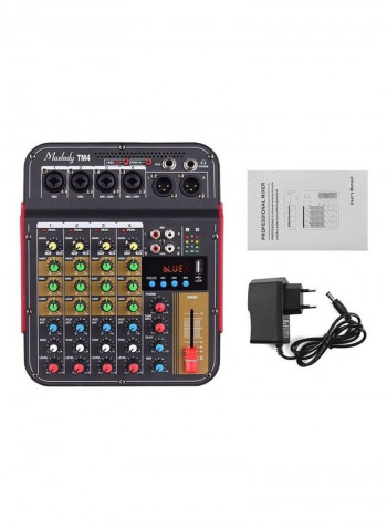 TM4 Digital 4-Channel Audio Mixer Compact Studio System