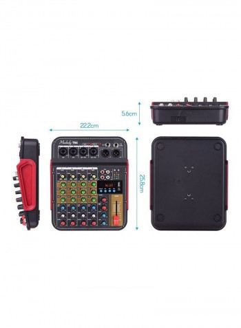 TM4 Digital 4-Channel Audio Mixer Compact Studio System
