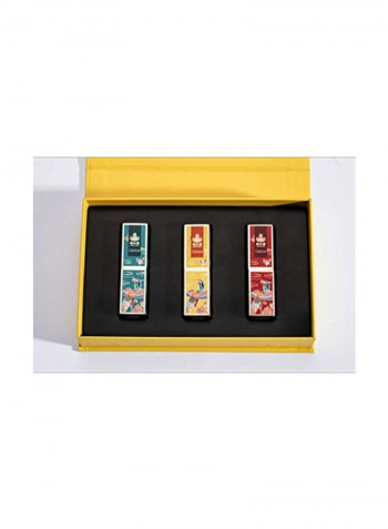 3-Piece Lip Stick Set Rouge Red