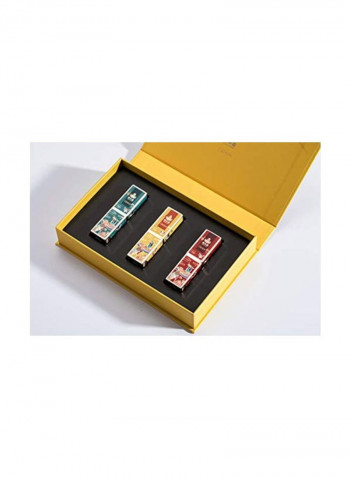 3-Piece Lip Stick Set Rouge Red