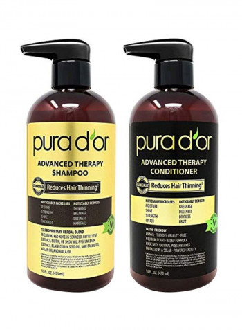 Advanced Therapy System Shampoo And Conditioner 473ml