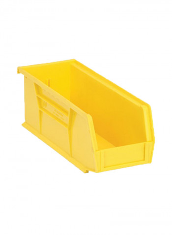 Plastic Storage Stacking Ultra Bin Yellow