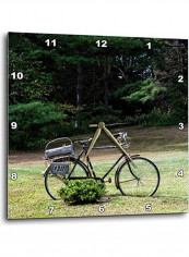 Bicycle On Lawn Themed Wall Clock Multicolour reviews Bicycle On Lawn Themed Wall Clock Multicolour