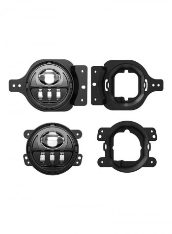 Jeep Wrangler LED Bumper Fog Light Set