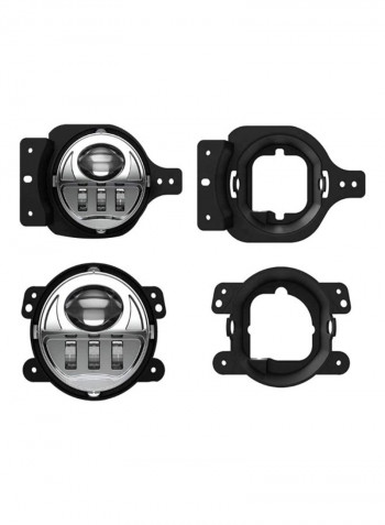 Jeep Wrangler LED Bumper Fog Light Set