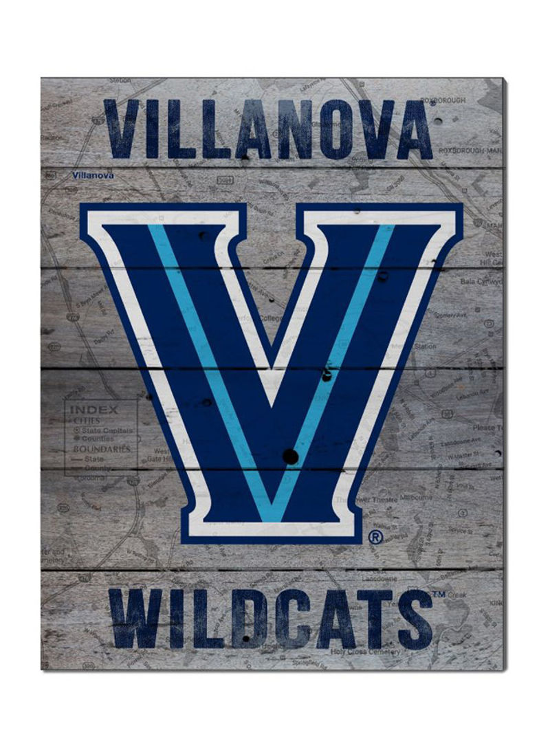 Villanova Wildcats Road To Victory Collage Pallet Pride Plaque Multicolour 16 x 20inch