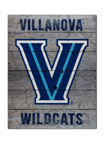 Villanova Wildcats Road To Victory Collage Pallet Pride Plaque Multicolour 16 x 20inch