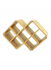 Bamboo Storage Rack Brown