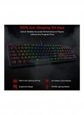 Surara Rgb Led Backlit Mechanical Gaming Keyboard With 104 Keys-linear And Quiet-red Switches reviews Surara Rgb Led Backlit Mechanical Gaming Keyboard With 104 Keys-linear And Quiet-red Switches