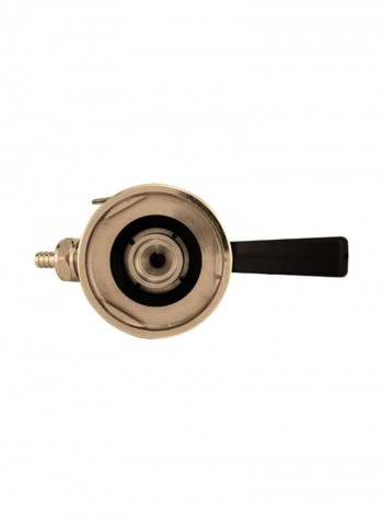 Keg Tap Coupler Silver/Black