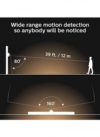 Wireless Lighting Black/White 3x2.2x3inch