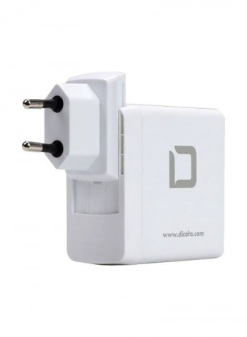 Universal Power Adapter White