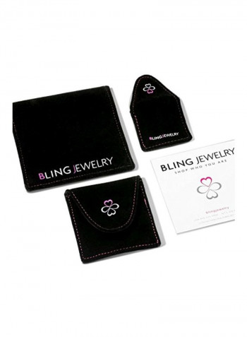3-Piece 925 Sterling Silver Wedding Ring