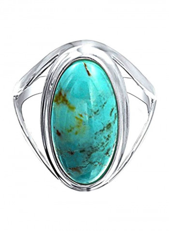 925 Sterling Silver Gemstone Studded Ring