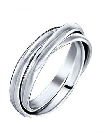 925 Sterling Silver Rolling Dome Ring