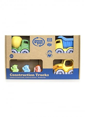 3-Piece Construction Vehicle Toys Set