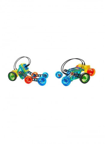 30-Piece Flip Bot RC Vehicle Kit 215US