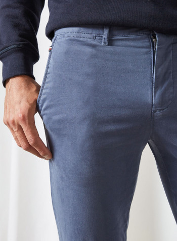 Classic Chino Pants Faded Indigo