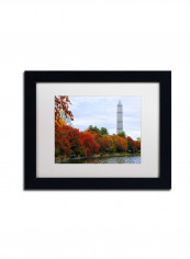 Tidal Basin Autumn 3 Framed Wall Art multicolour 11 x 14inch