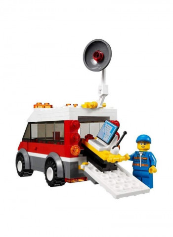 165-Piece City Satellite Launch Pad Building Set 3366