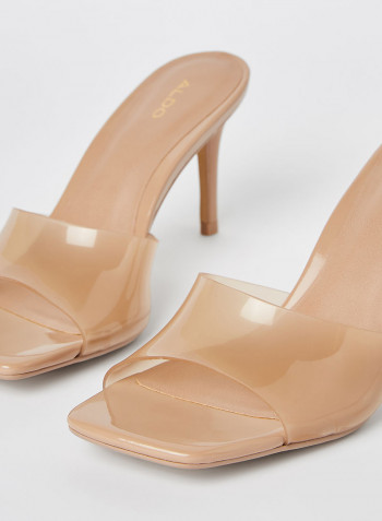 Acaeclya High Heel Sandals Beige