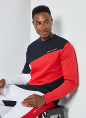 Colourblock Terry Sweatshirt Desert Sky reviews Colourblock Terry Sweatshirt Desert Sky