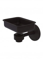 Wall Mounted Soap Dish Black 4.5x3.5x3inch
