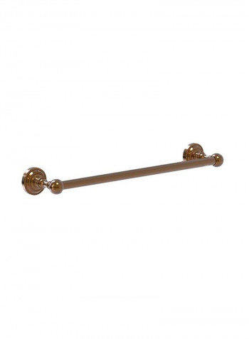 Dottingham Collection Brass Towel Bar Gold 18inch