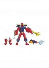 Pack Of 4 Super Hero Mashers Electronic Iron Spider Action Figure 6-Inch A6844000 6inch