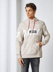 Bandana Print Logo Hoodie Stone Bandana Print reviews Bandana Print Logo Hoodie Stone Bandana Print