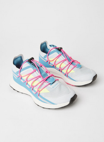 Terrex Voyager 21 Travel Shoes Halo Blue/Hi-Res Yellow/Screaming Pink