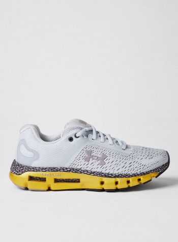 UA HOVR Halo Gray/Metallic Gold Luster/Slate