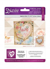 6-Piece Love In The Air Die Silver