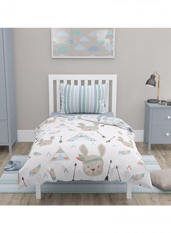 Cover Duvet with Pillow Case, Small - Camp/Stripes