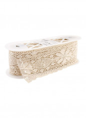 Vintage Cotton Lace Natural
