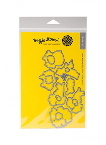 13-Piece Steel Die Cut Set Silver