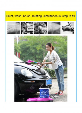 4-Piece Rotational Car Washer And Scrubber