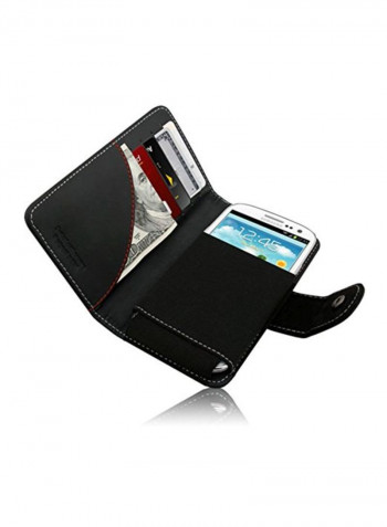 Protective Flip Cover For BLU Advance/Dash / Studio/Grand / Vivo/Tank Black