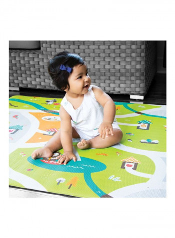 Waterproof Reversible Playmat B0173 55.1x0.4x39.3inch